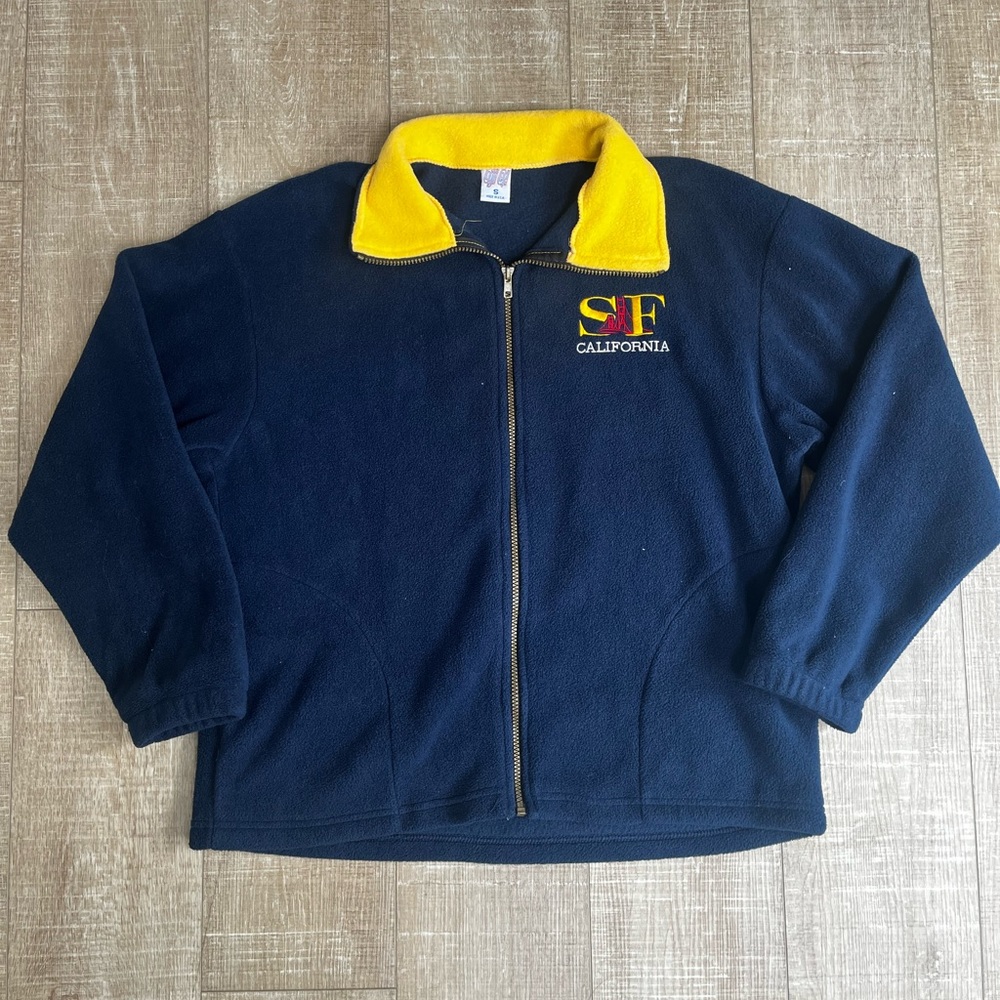 Vintage 1990s San Francisco Fleece Zip Up